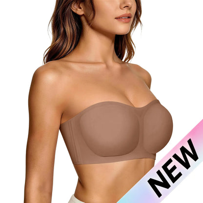 Strapless Non Slip Bandeau Jelly Bra