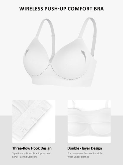 High-Waist Brief + Push-Up Seamless Bra
