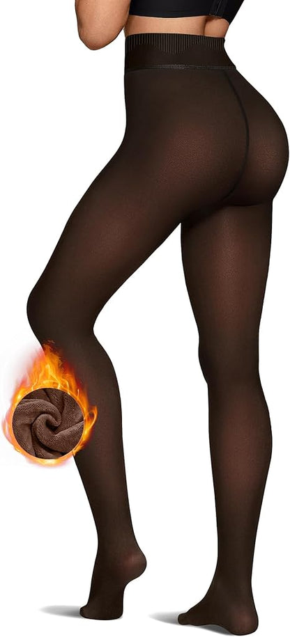 One Fleece Lined Tights