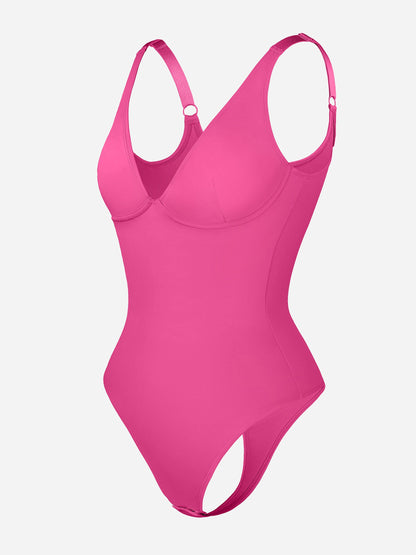 V-Plunge Support Bodysuit