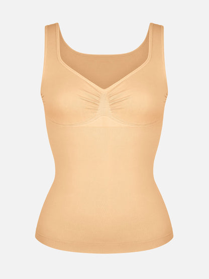 Seamless Tummy Control Wide Strap Tank Top