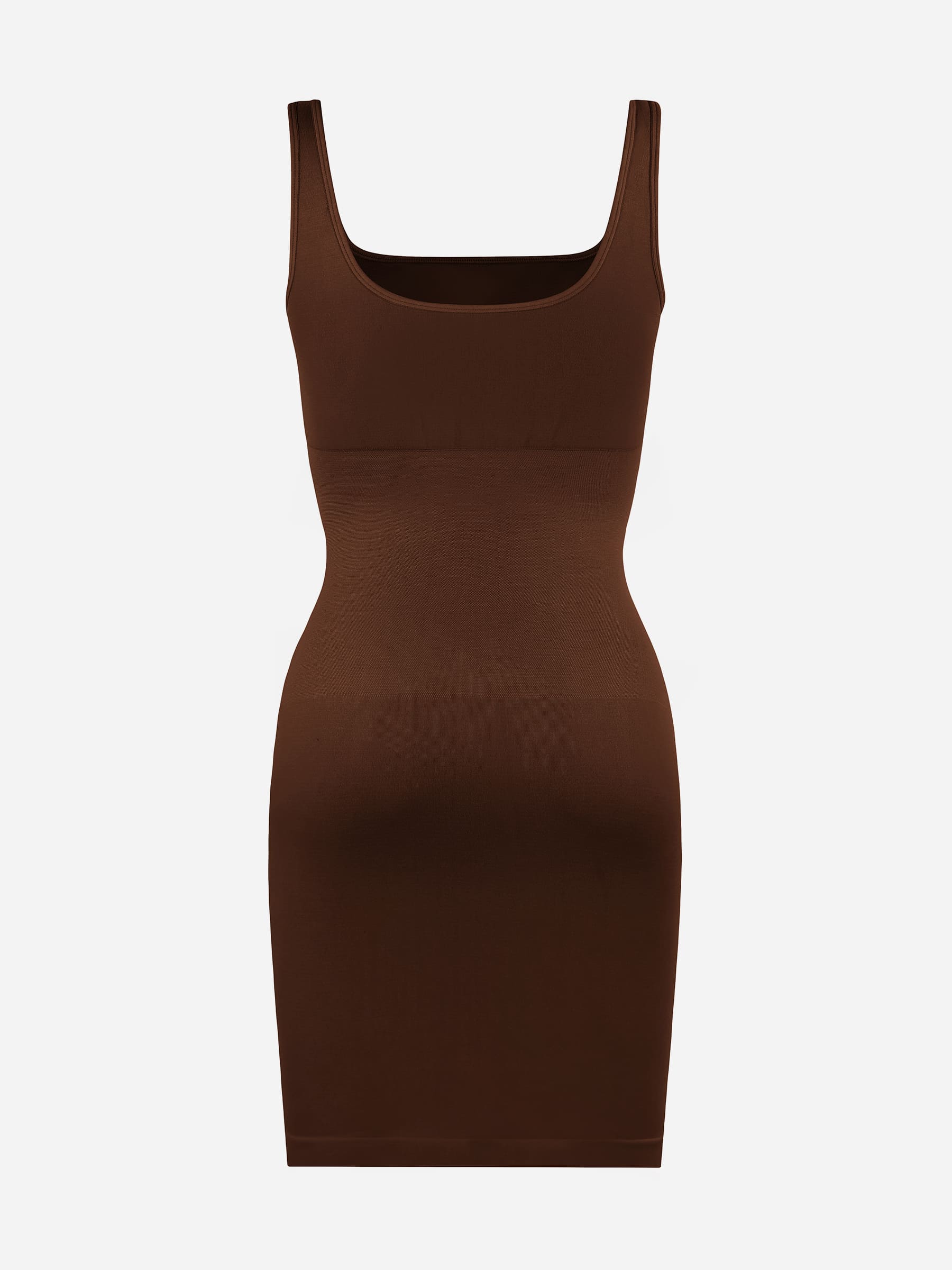 Tummy Control Square Neck Everyday Dress