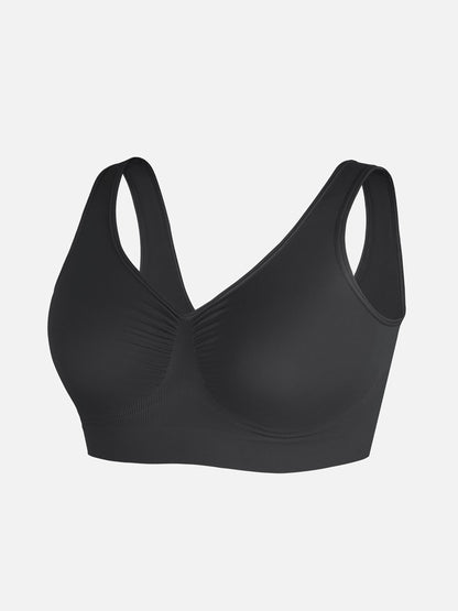 Wire-Free Wide Straps Comfort Bra [BOGO]