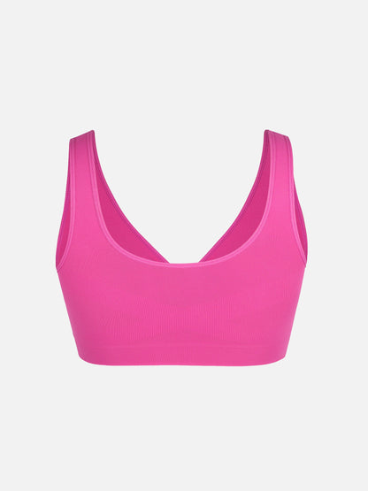 Wire-Free Wide Straps Comfort Bra [BOGO]