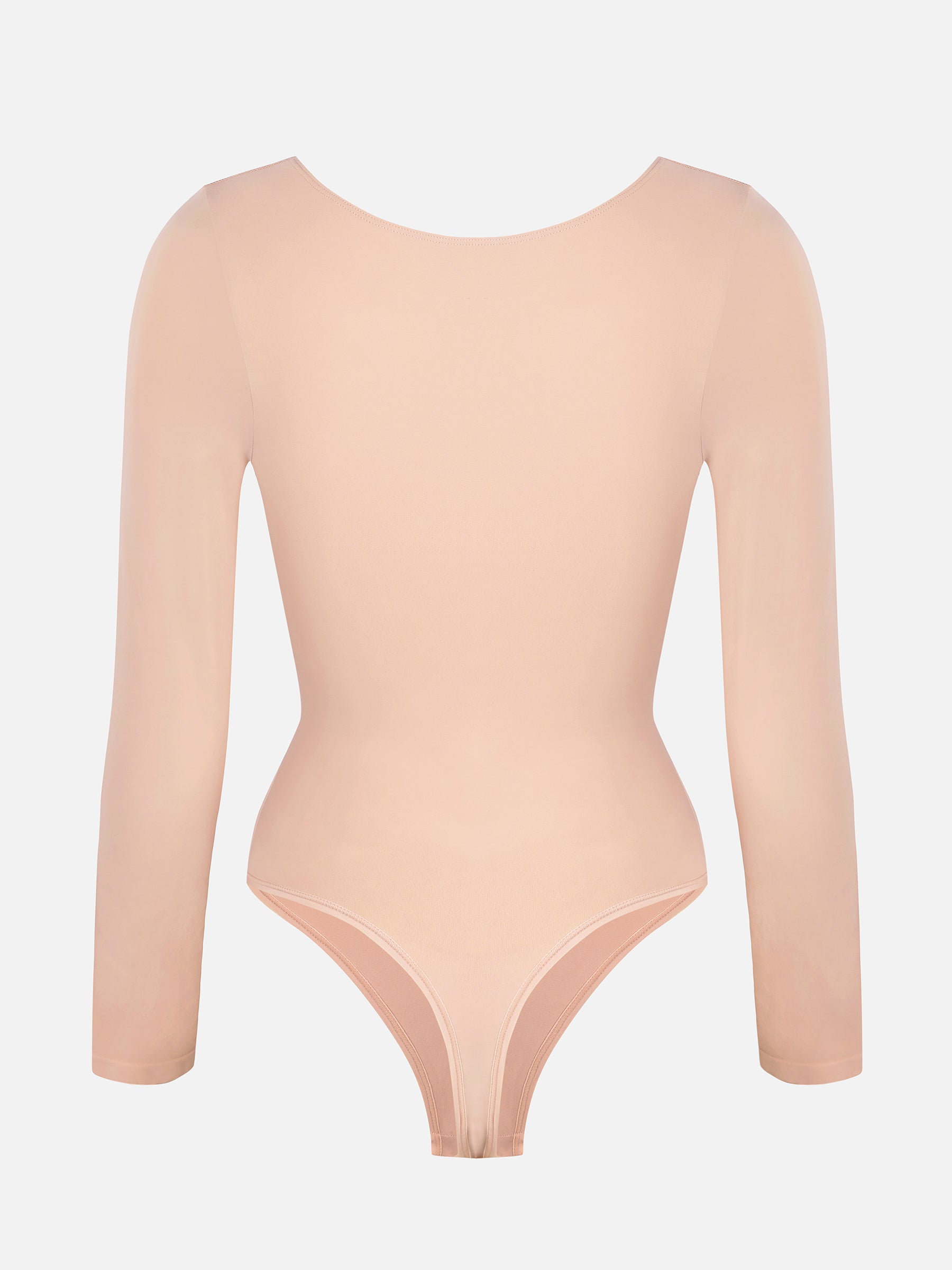 Seamless Long Sleeve Tummy Control Classic Bodysuit
