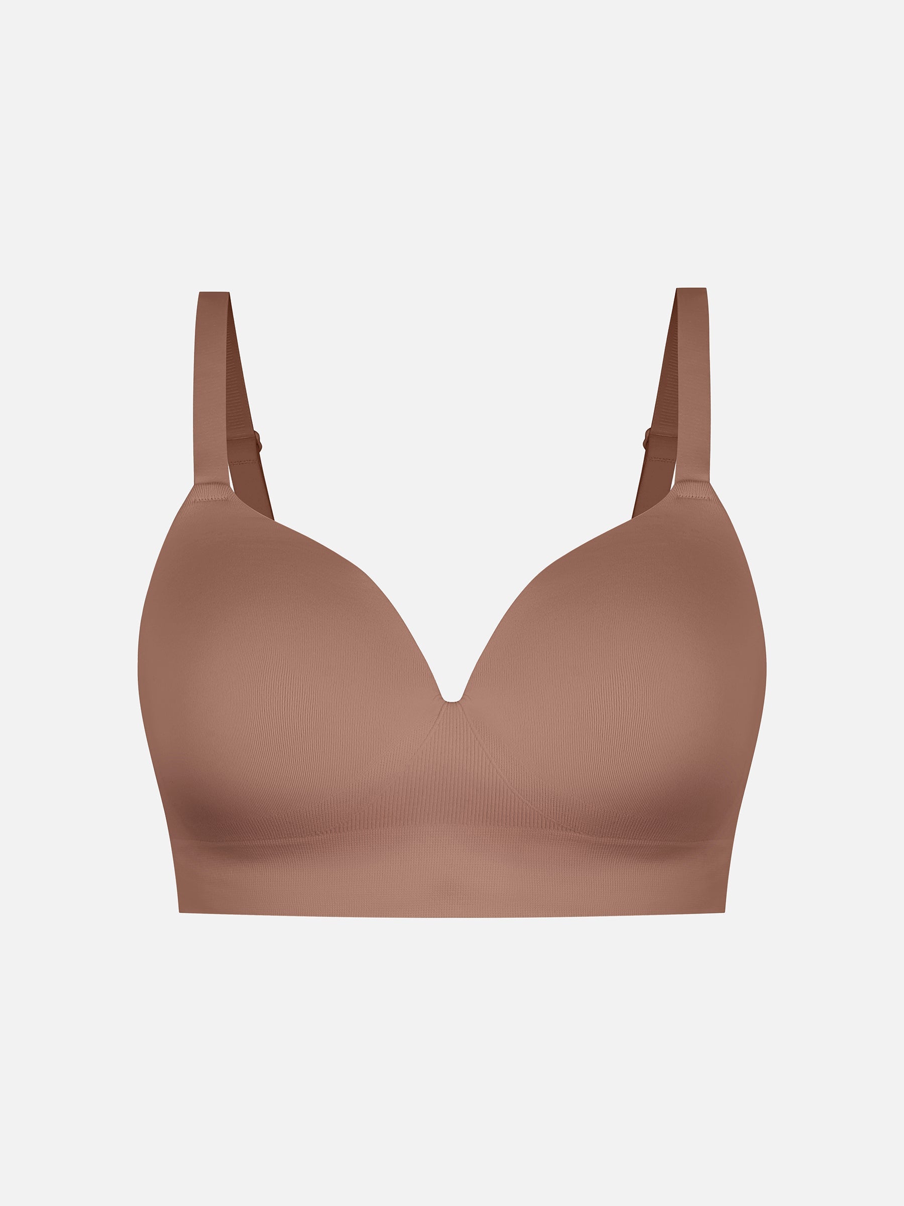 Full Coverage Wireless Bra + Push-Up Seamless Bra