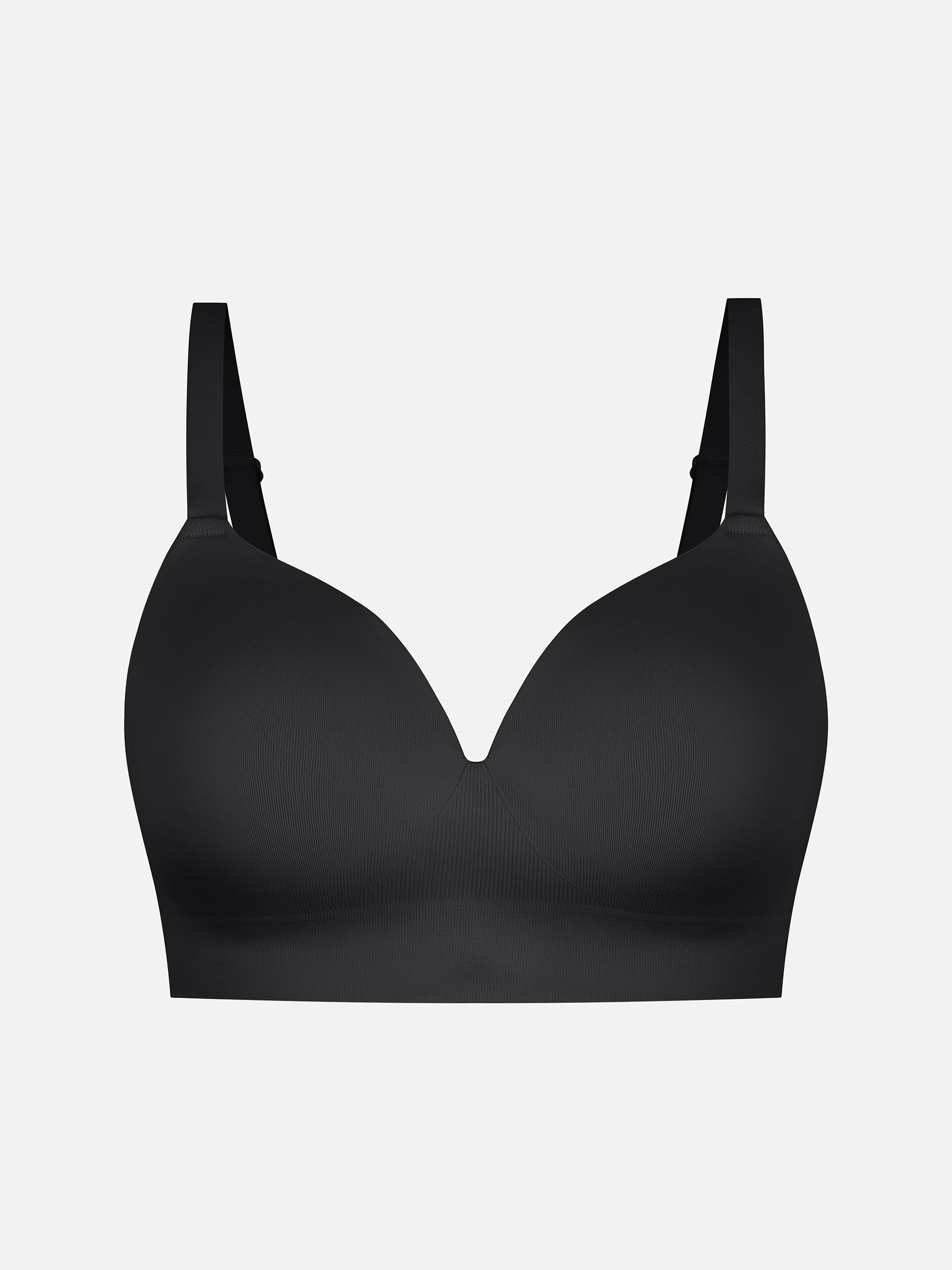 Full Coverage Wireless Bra + Push-Up Seamless Bra
