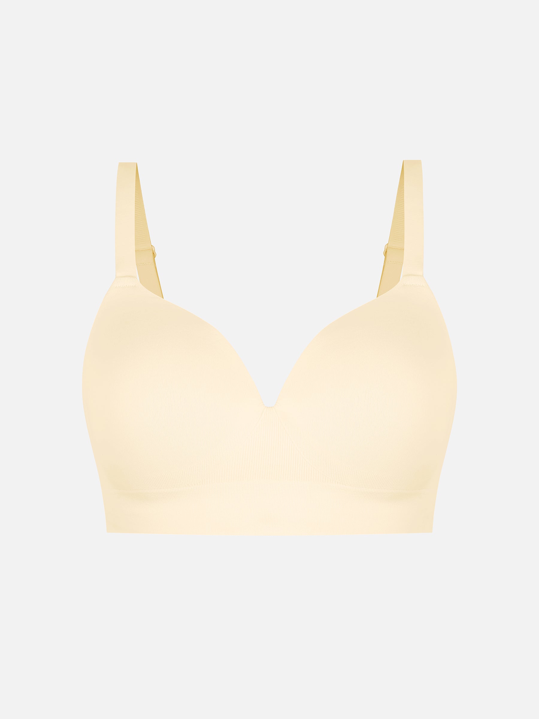 Full Coverage Wireless Bra + Push-Up Seamless Bra