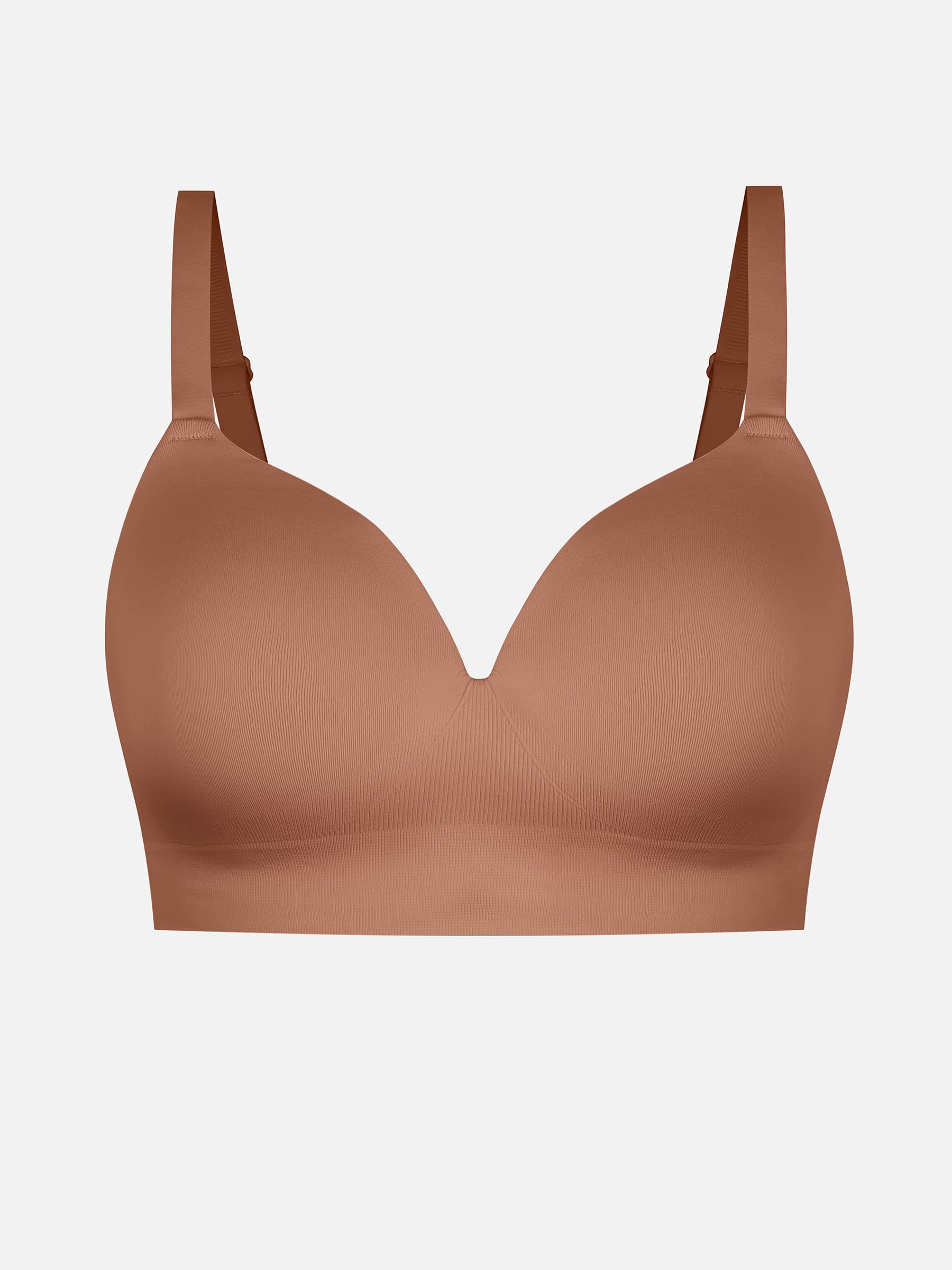 Full Coverage Wireless Bra + Push-Up Seamless Bra