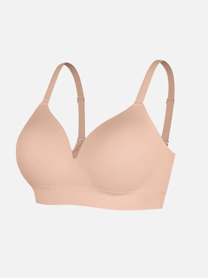 High-Waist Brief + Push-Up Seamless Bra