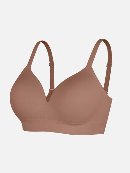 High-Waist Brief + Push-Up Seamless Bra