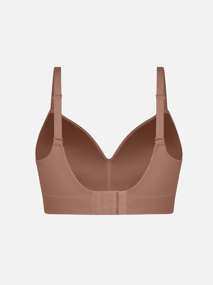 Full Coverage Wireless Bra + Push-Up Seamless Bra