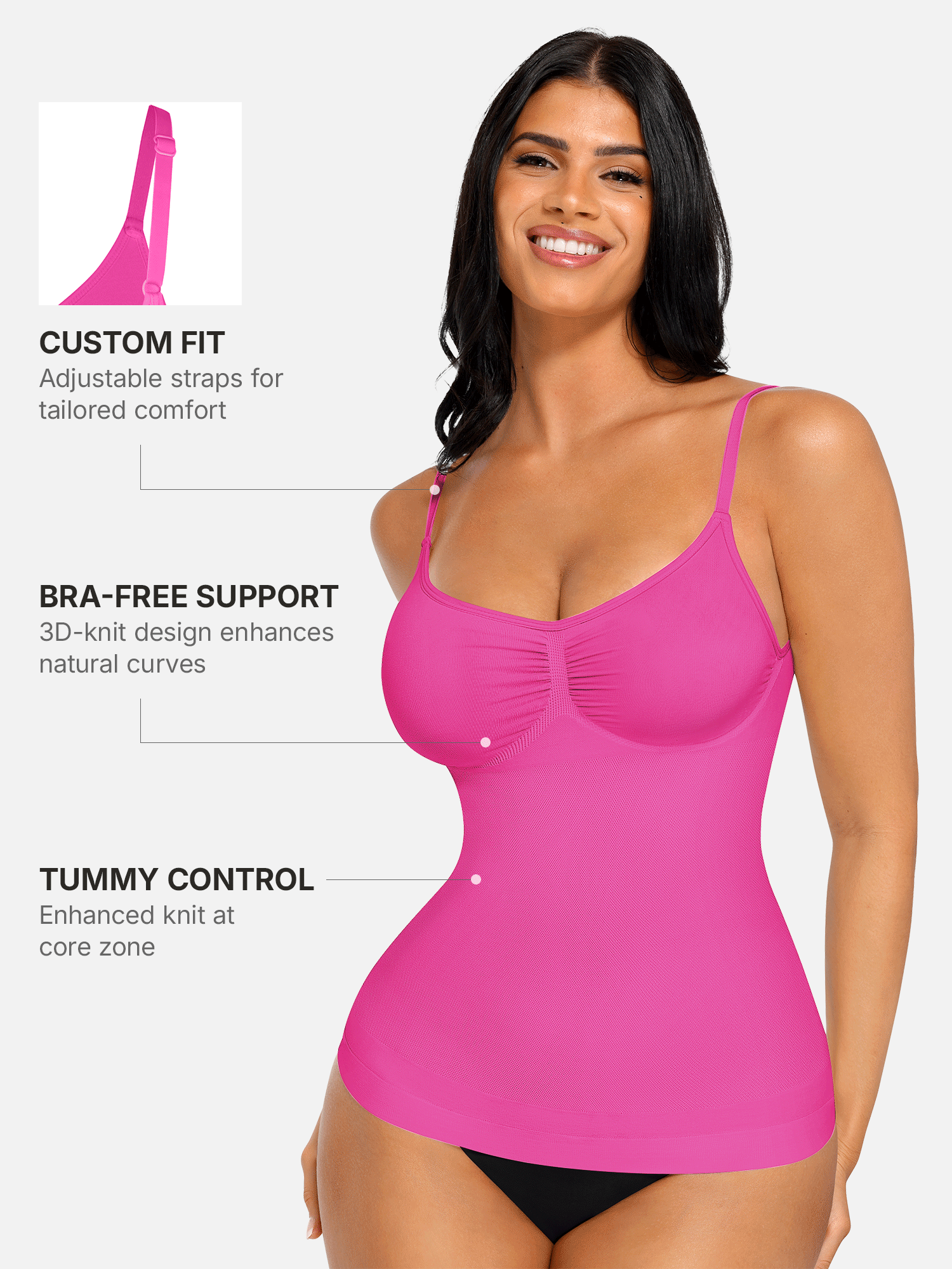 Bust Support Shaping Tank Top