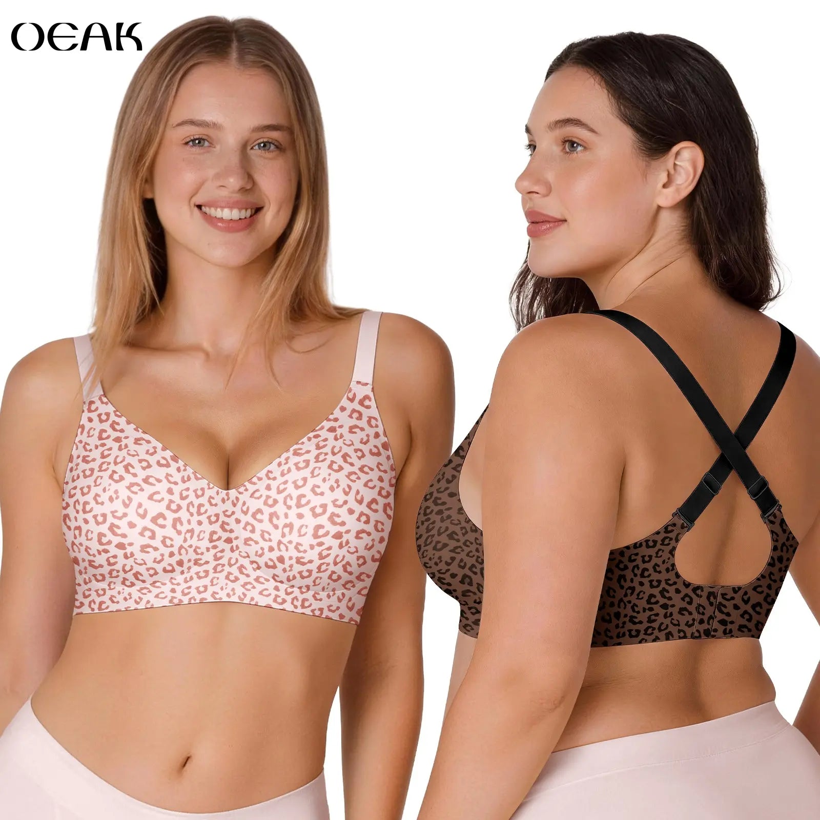 Deep V Jelly Bra No Underwire