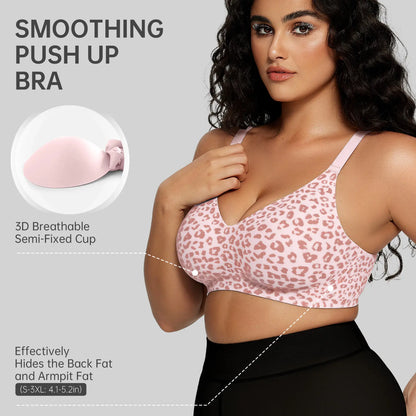 Deep V Jelly Bra No Underwire