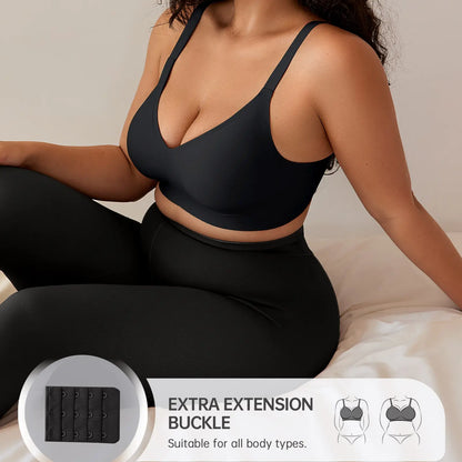 Deep V Jelly Bra No Underwire