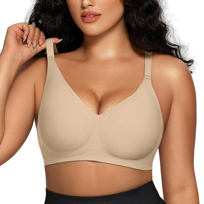 Deep V Jelly Bra No Underwire