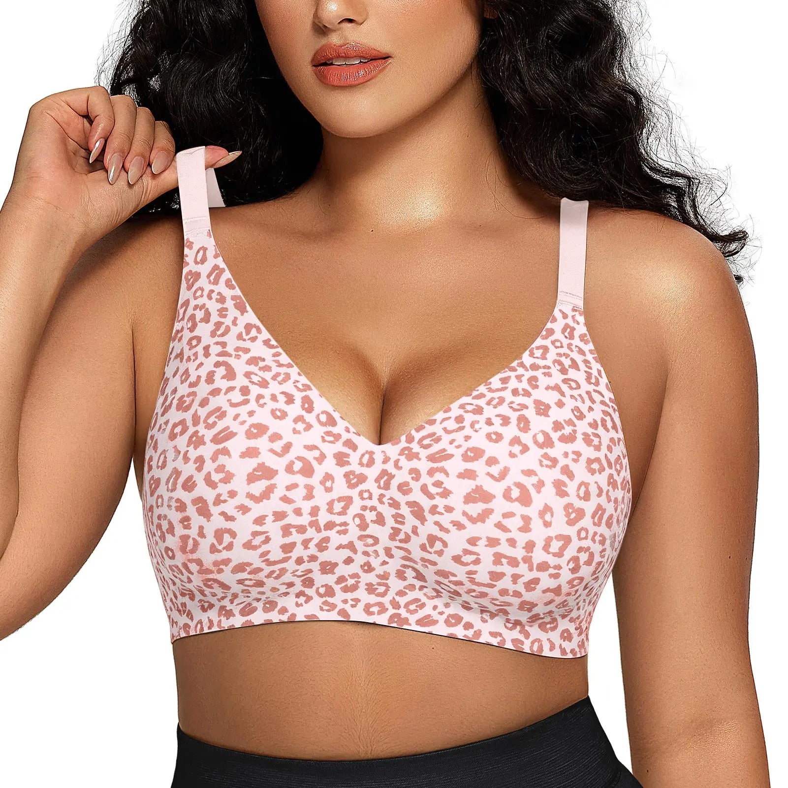 Deep V Jelly Bra No Underwire