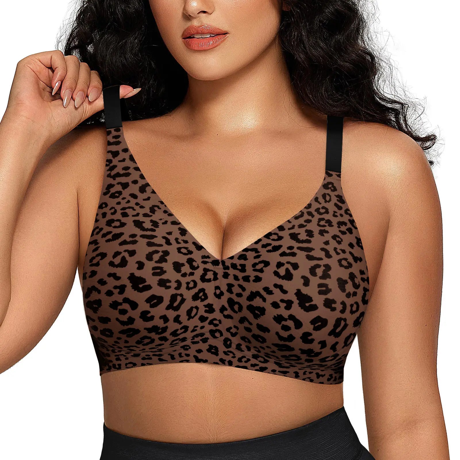 Deep V Jelly Bra No Underwire