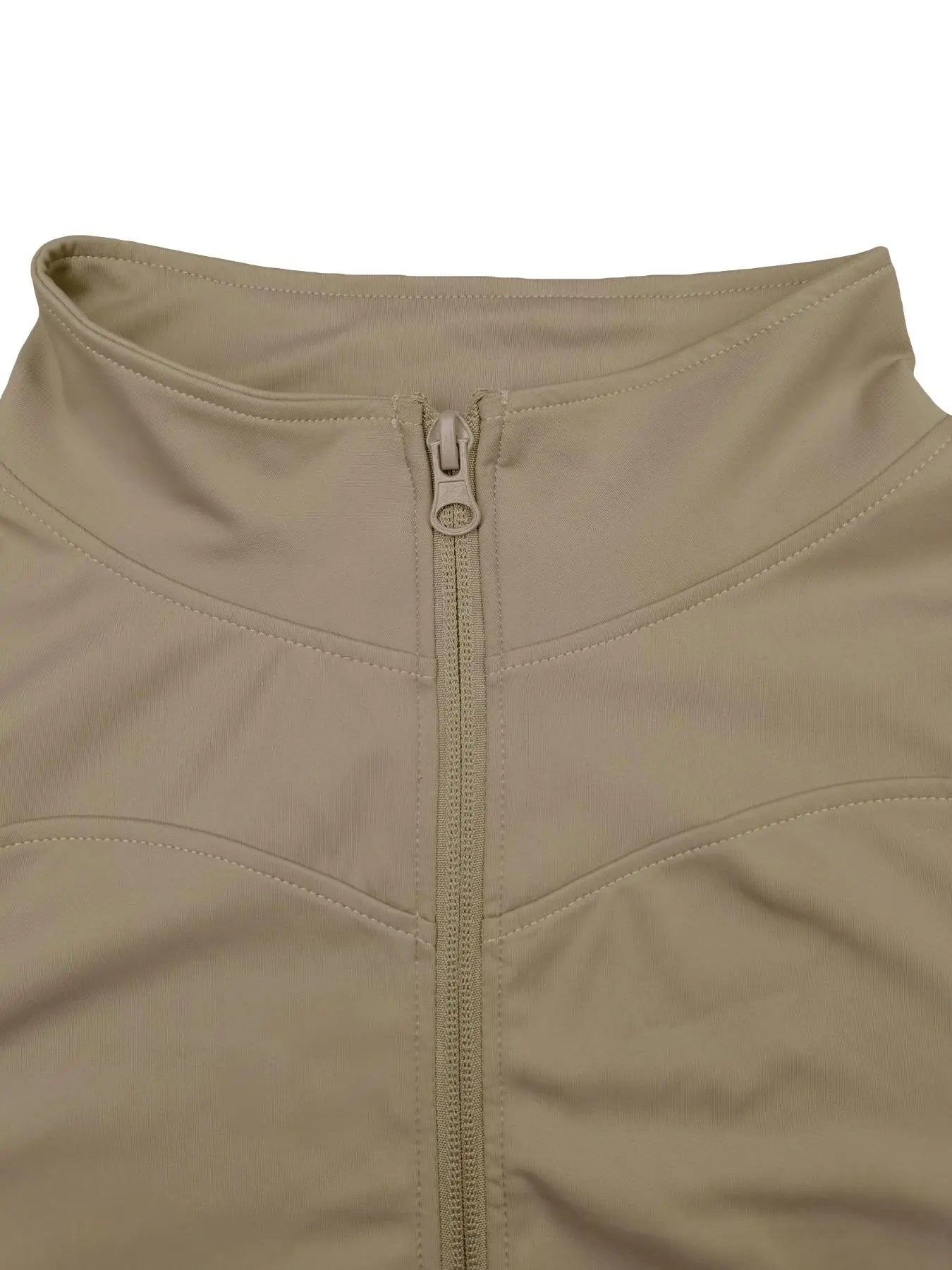 Women's Long Sleeve Mock Neck Gym Top