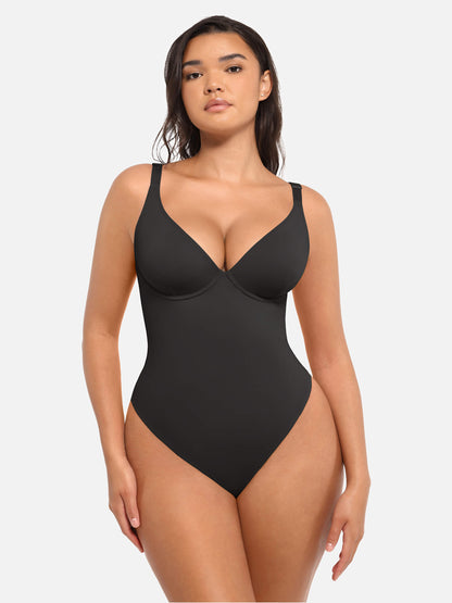 V-Plunge Support Bodysuit