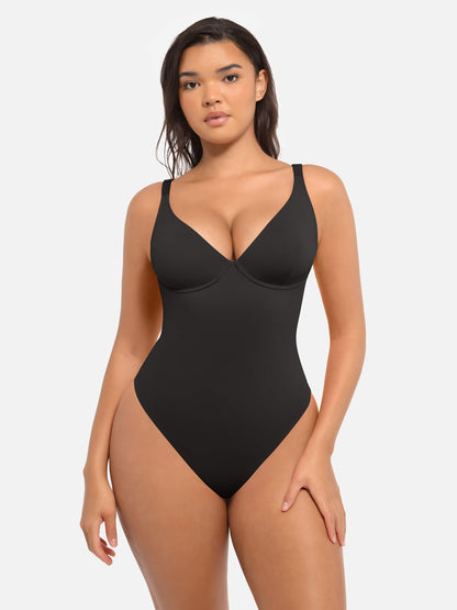 V-Plunge Support Bodysuit [BOGO]
