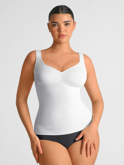 Seamless Tummy Control Wide Strap Tank Top