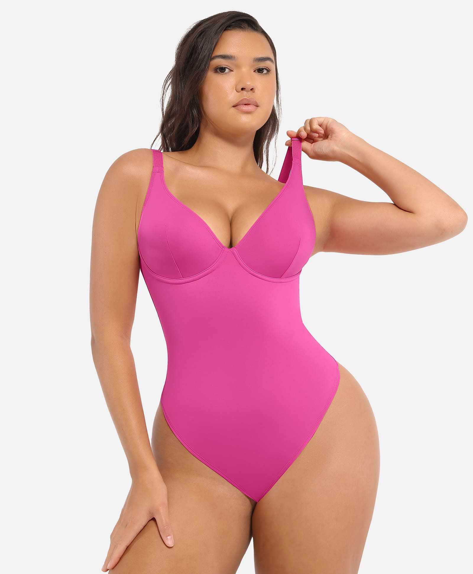 V-Plunge Support Bodysuit