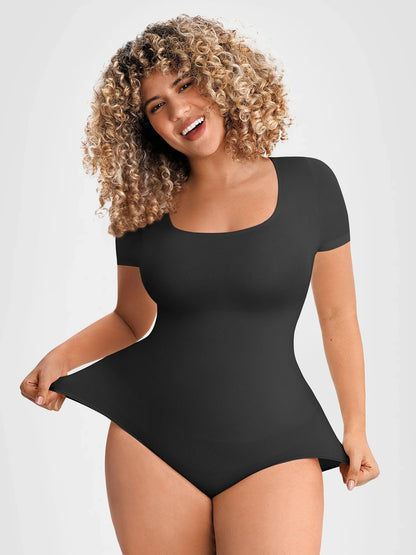 Scoop Neck Buttery Seamless Everyday Bodysuit