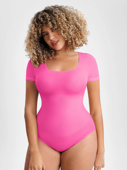 Scoop Neck Buttery Seamless Everyday Bodysuit