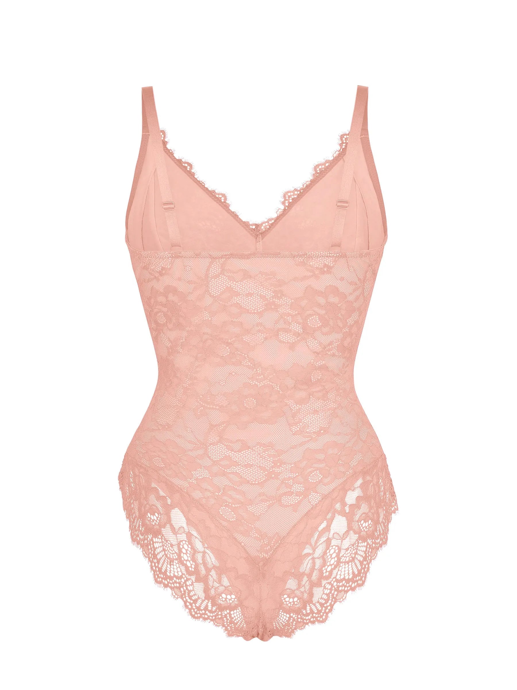 Lace Sculpt V-Neck  Bodysuit