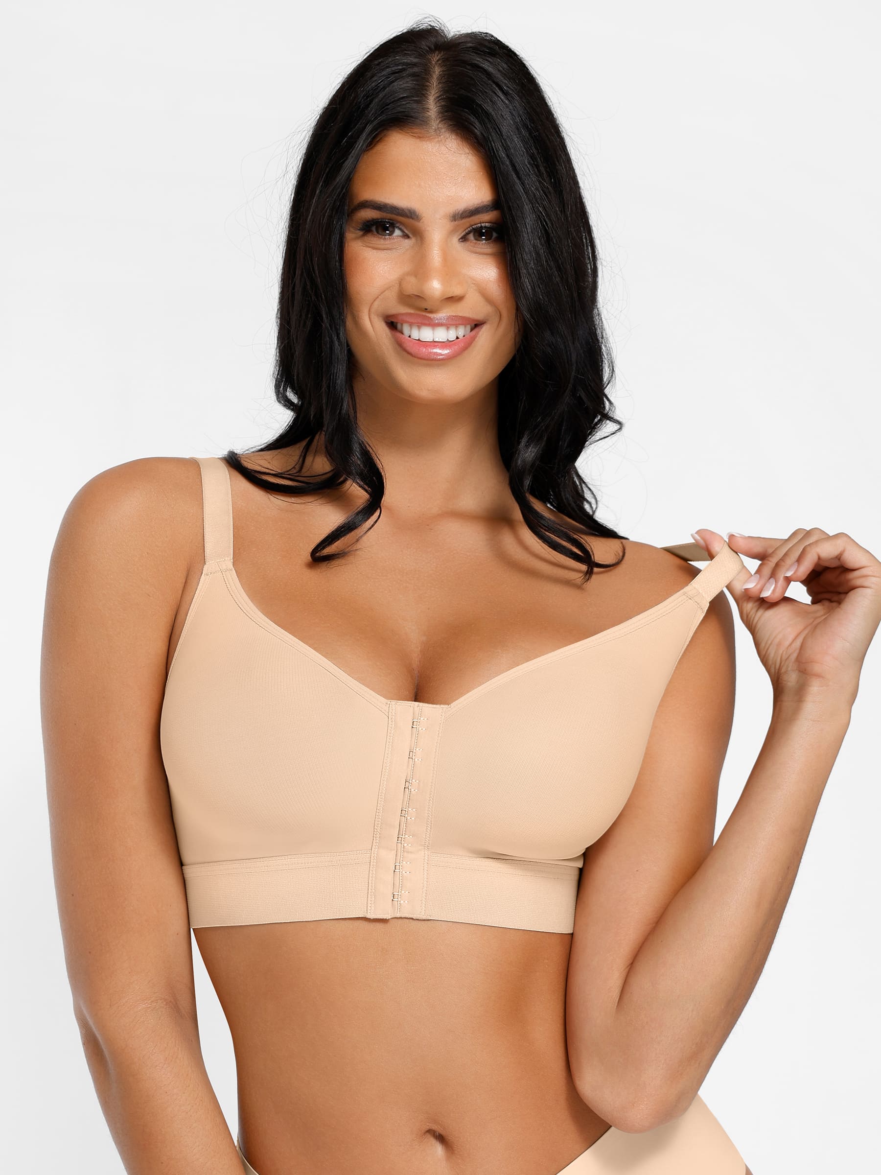 Post-Surgery Front-Closure Mastectomy Bra