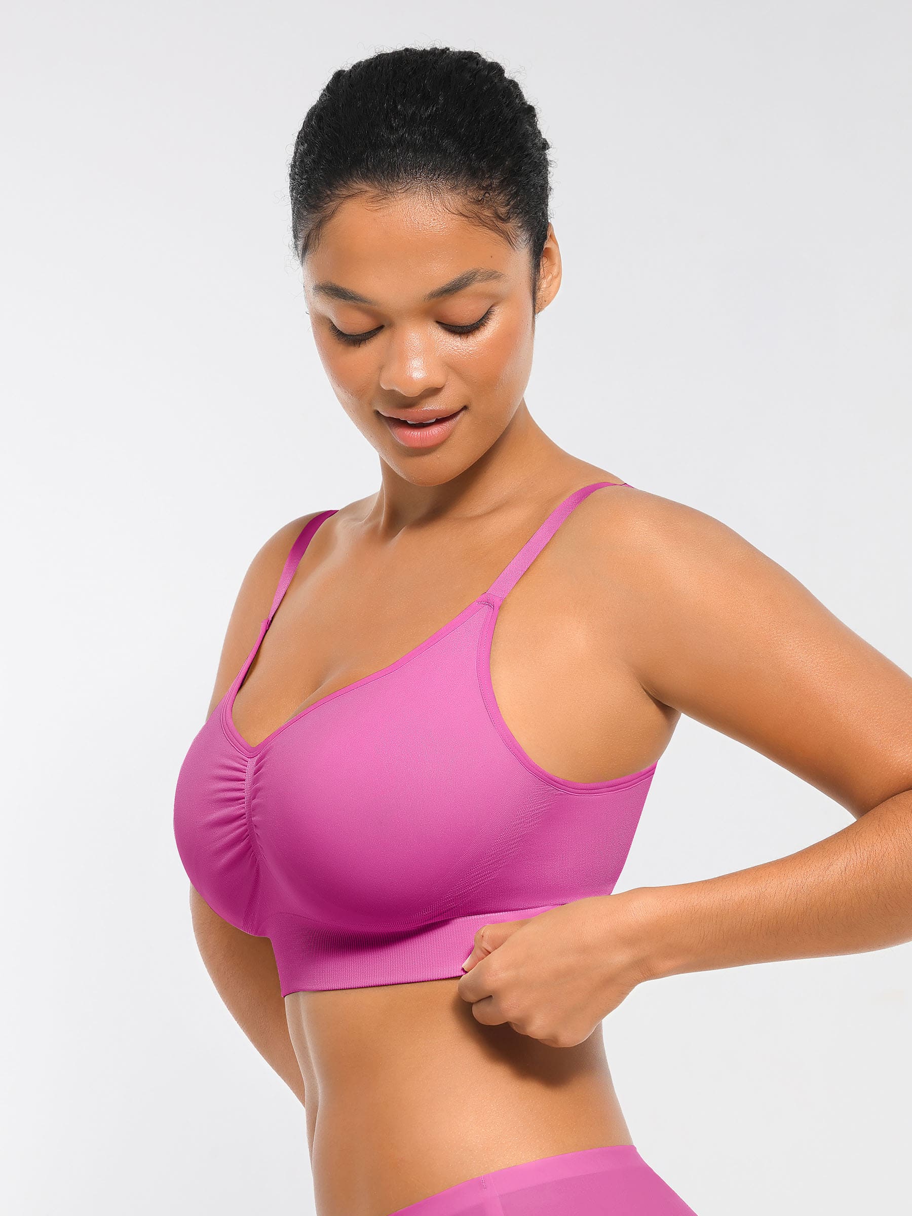 Seamless Everyday Bra with Built-In Padding Bundle
