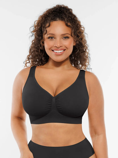 Wire-Free Wide Straps Comfort Bra [BOGO]