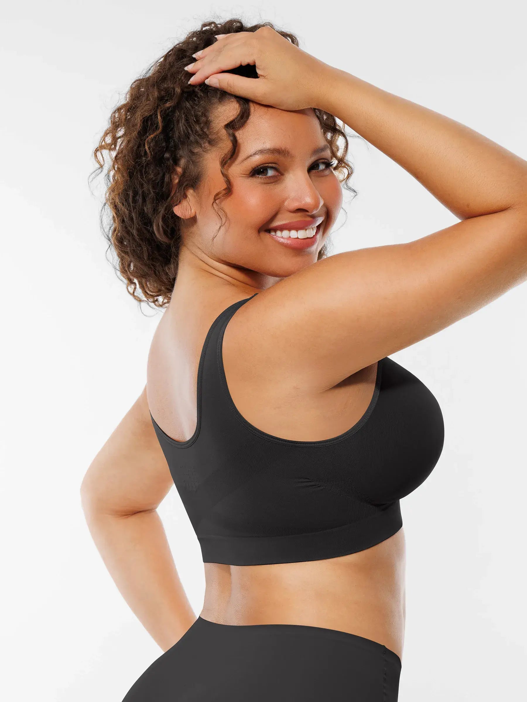 Wire-Free Wide Straps Comfort Bra [BOGO]