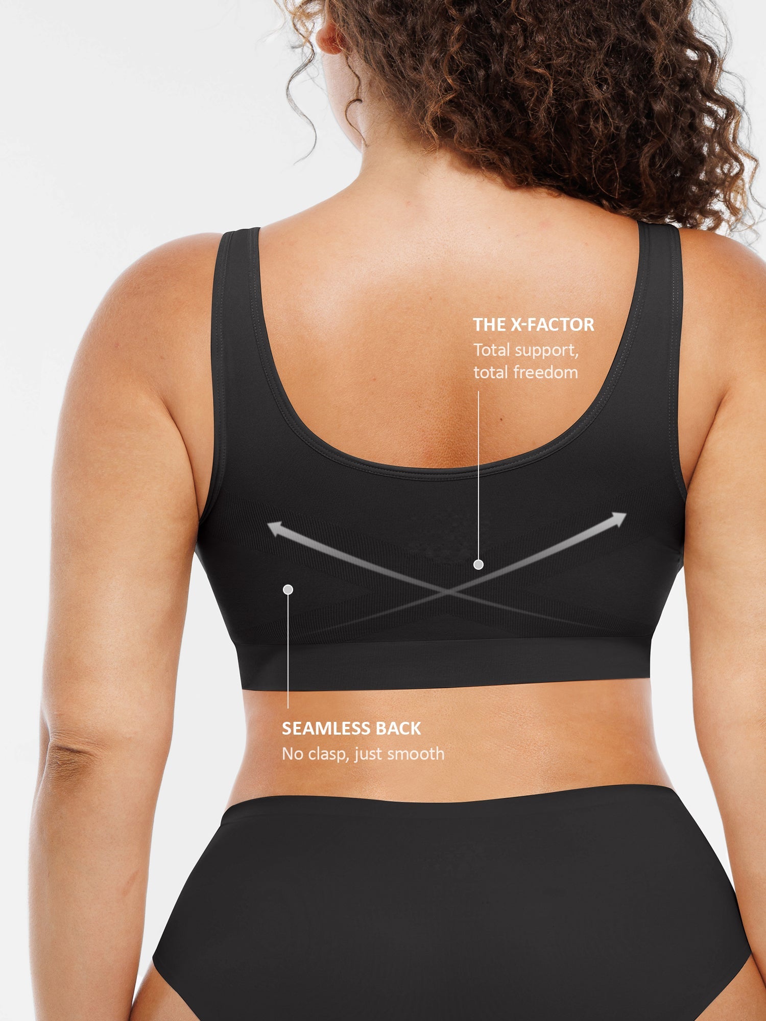 No Underwire Wide Straps Everyday Bra