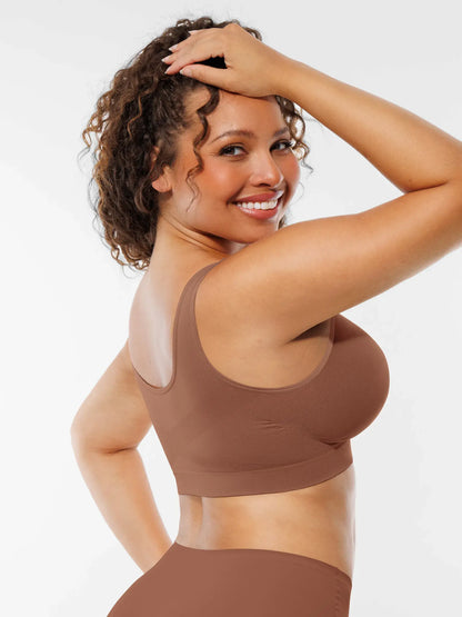 Wire-Free Wide Straps Comfort Bra [BOGO]