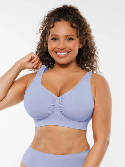 Wire-Free Wide Straps Comfort Bra [BOGO]