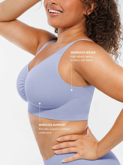 Seamless Wide Straps Everyday Bra