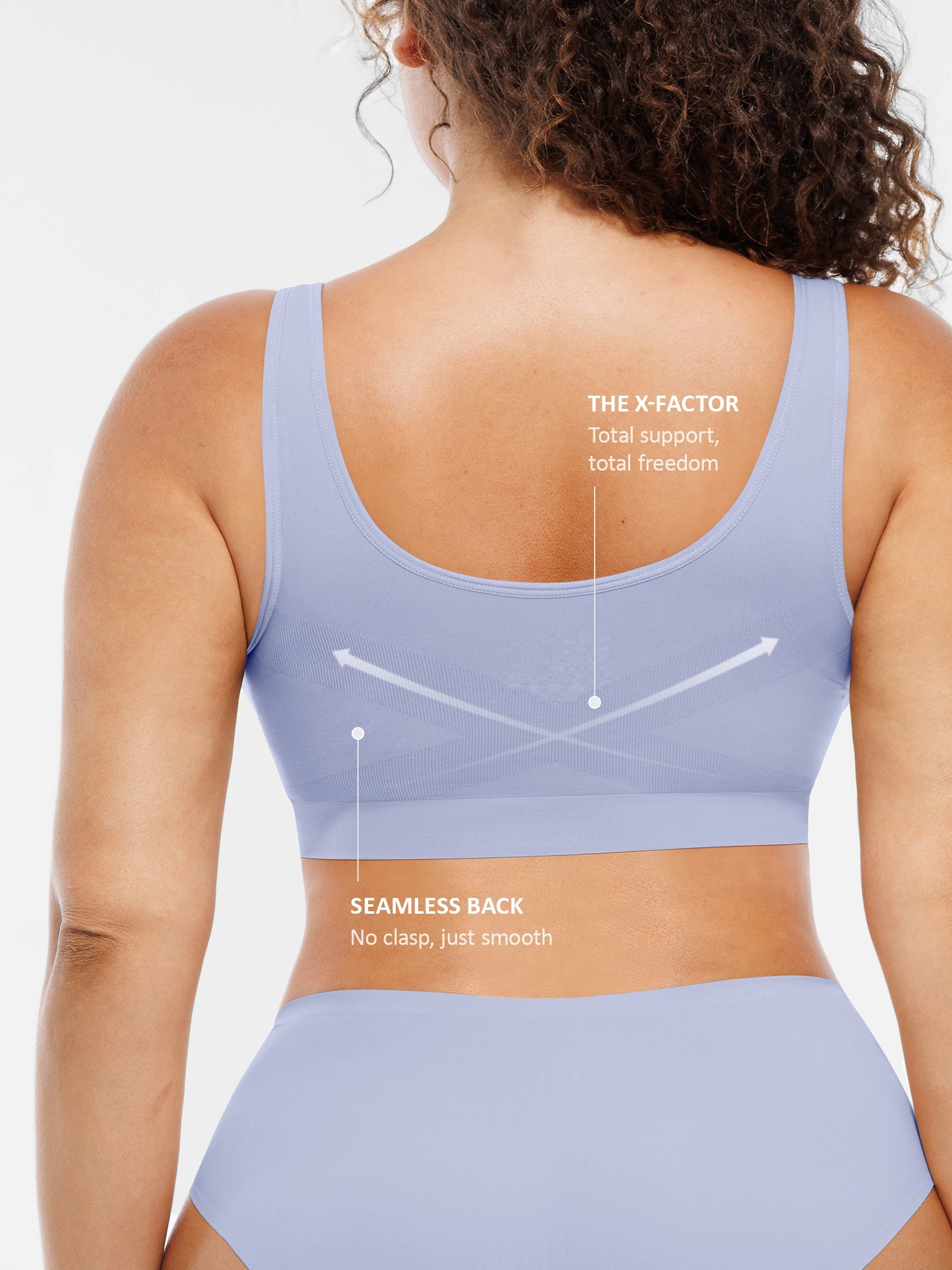 Seamless Wide Straps Everyday Bra
