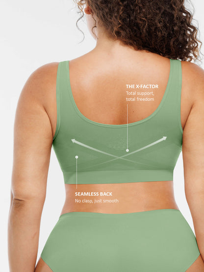Seamless Wide Straps Everyday Bra