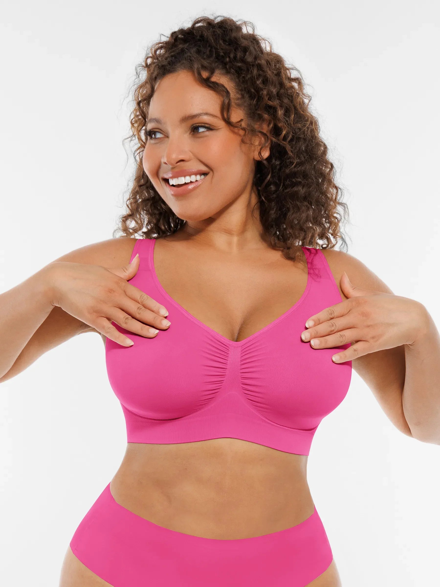 Wire-Free Wide Straps Comfort Bra [BOGO]