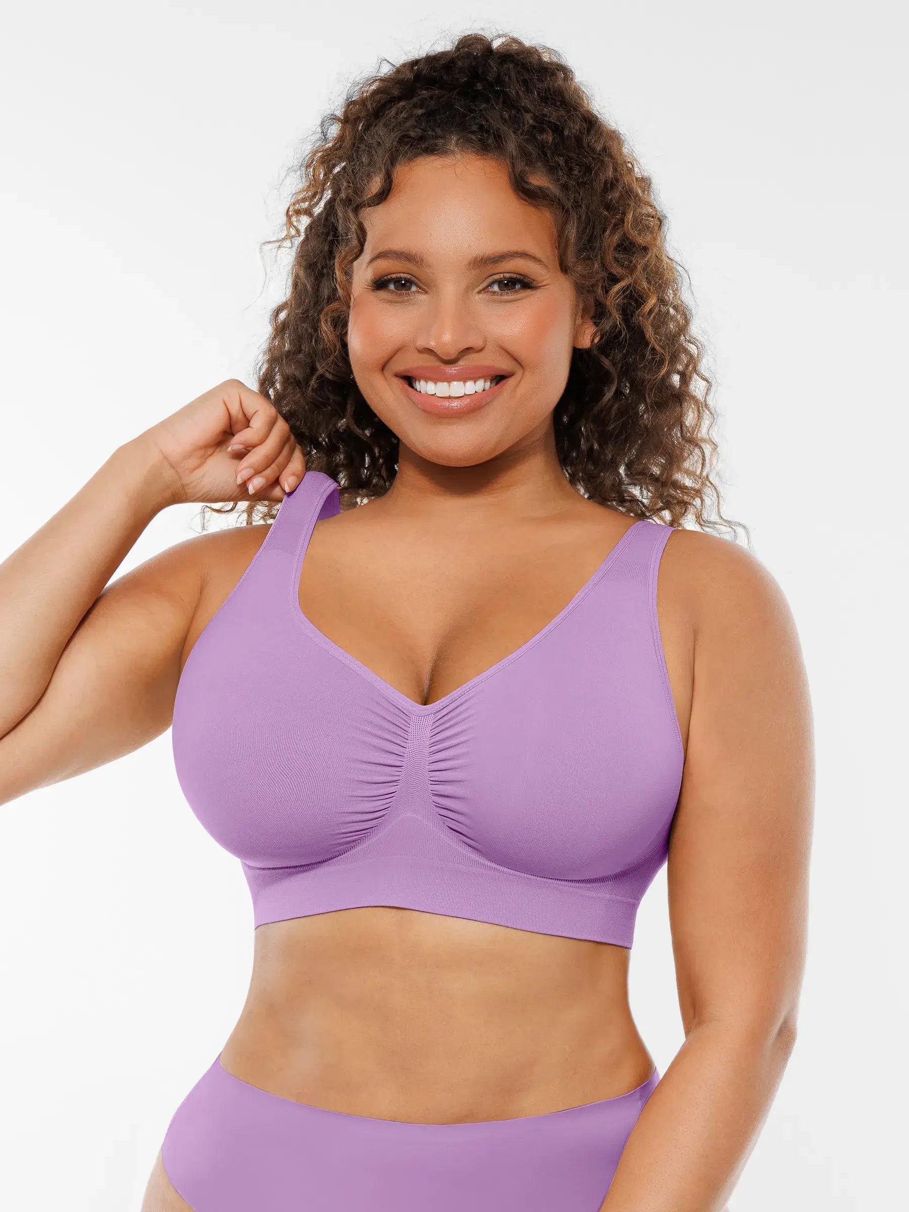 No Underwire Wide Straps Everyday Bra Bundle