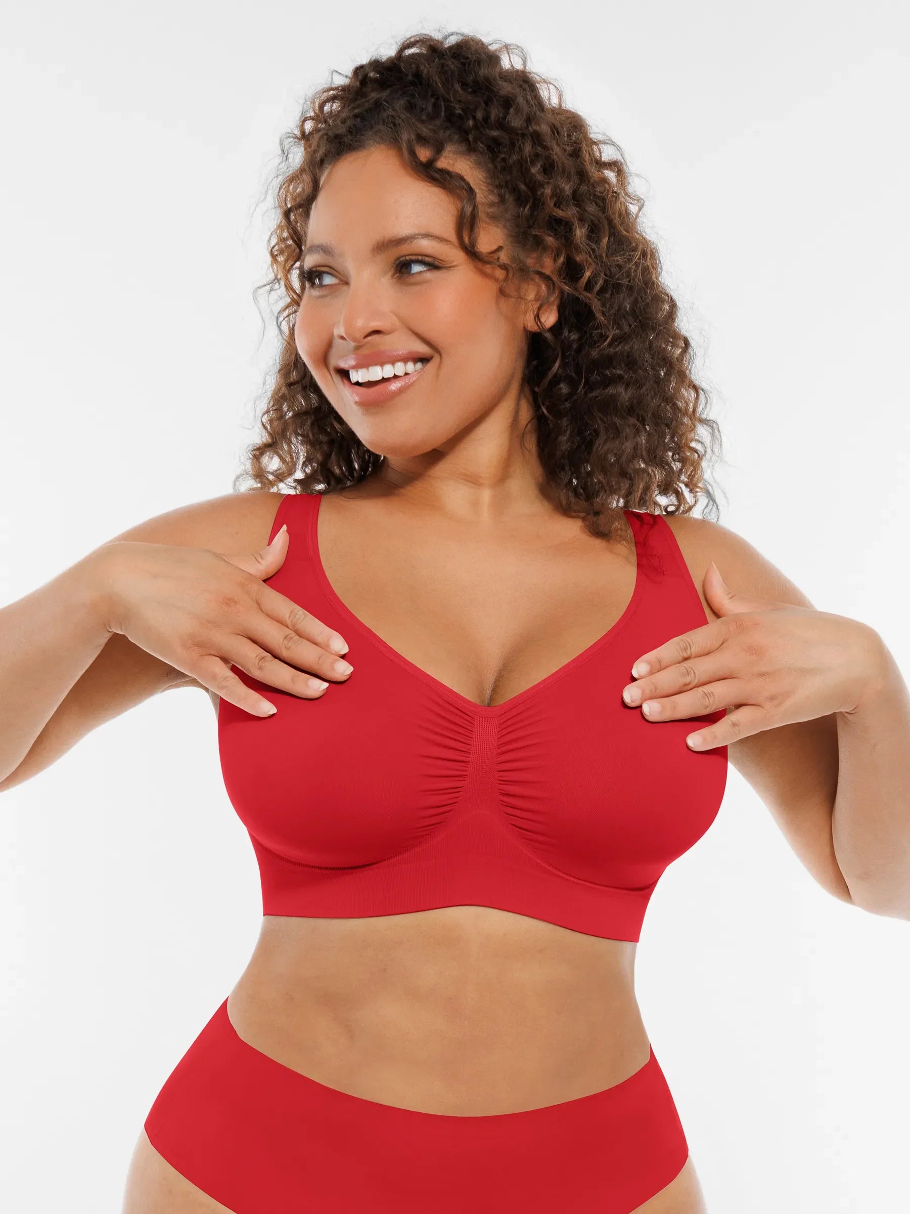 Wire-Free Wide Straps Comfort Bra [BOGO]