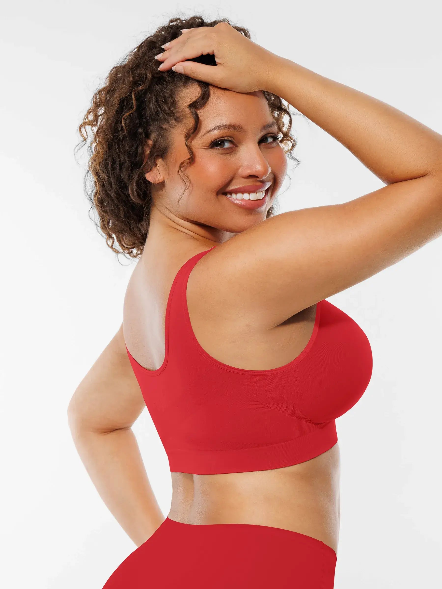 Wire-Free Wide Straps Comfort Bra [BOGO]