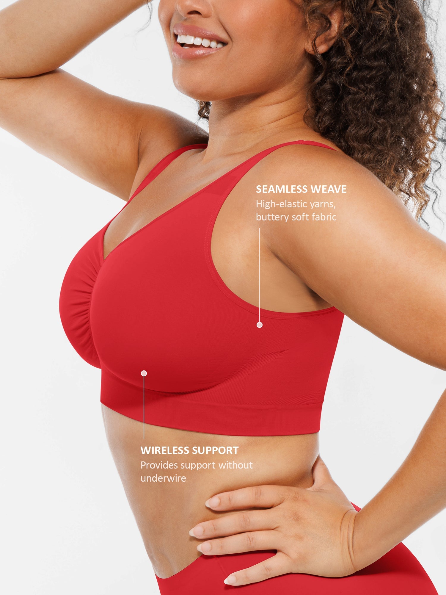 No Underwire Wide Straps Everyday Bra