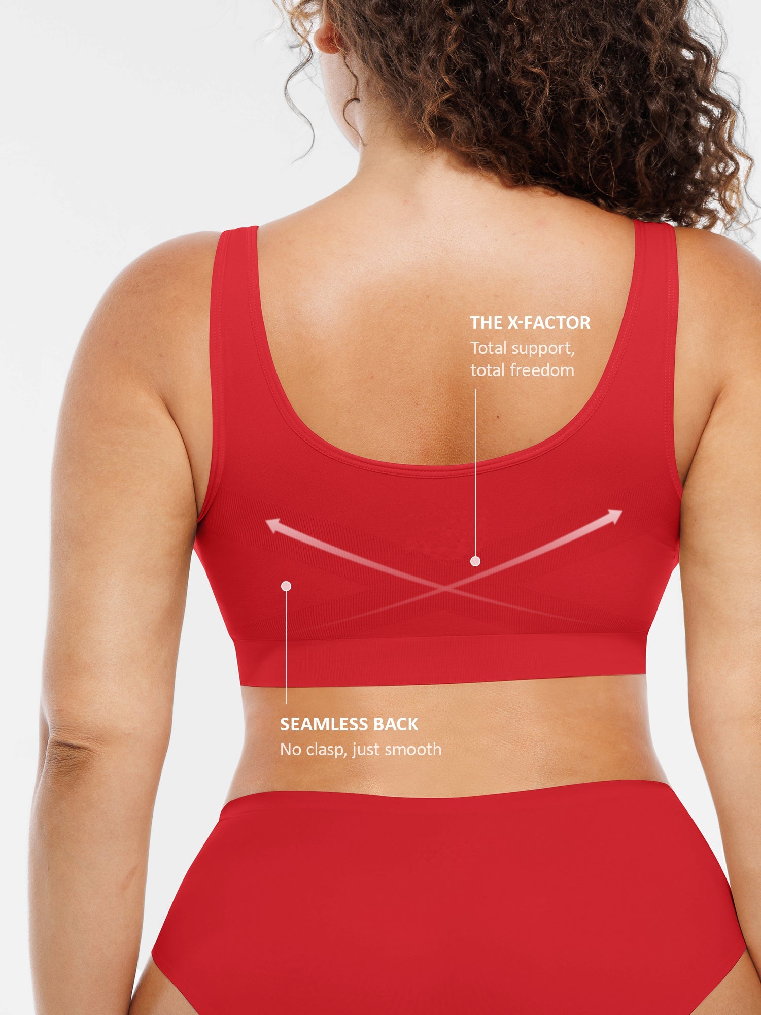 No Underwire Wide Straps Everyday Bra