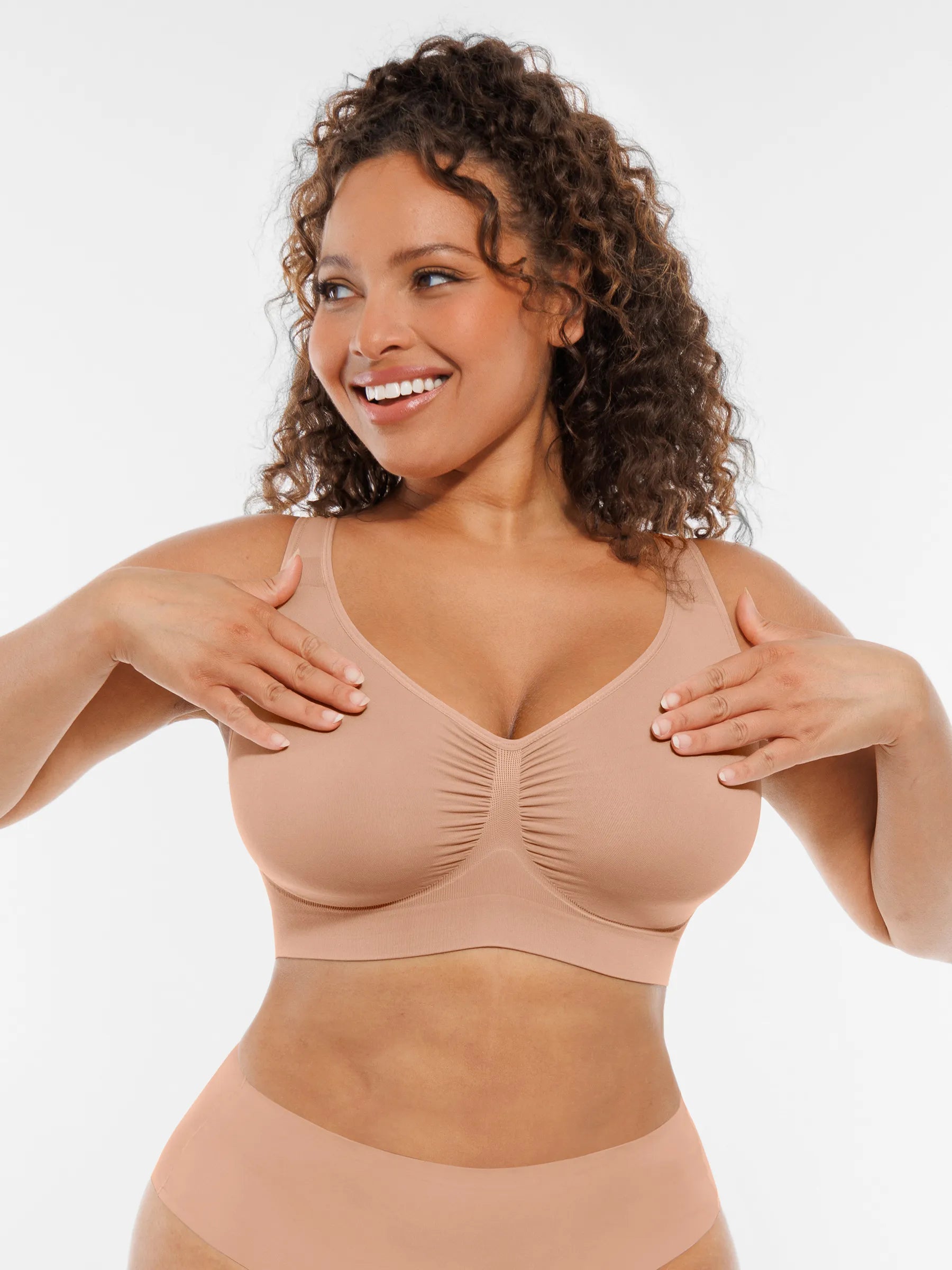 Wire-Free Wide Straps Comfort Bra [BOGO]