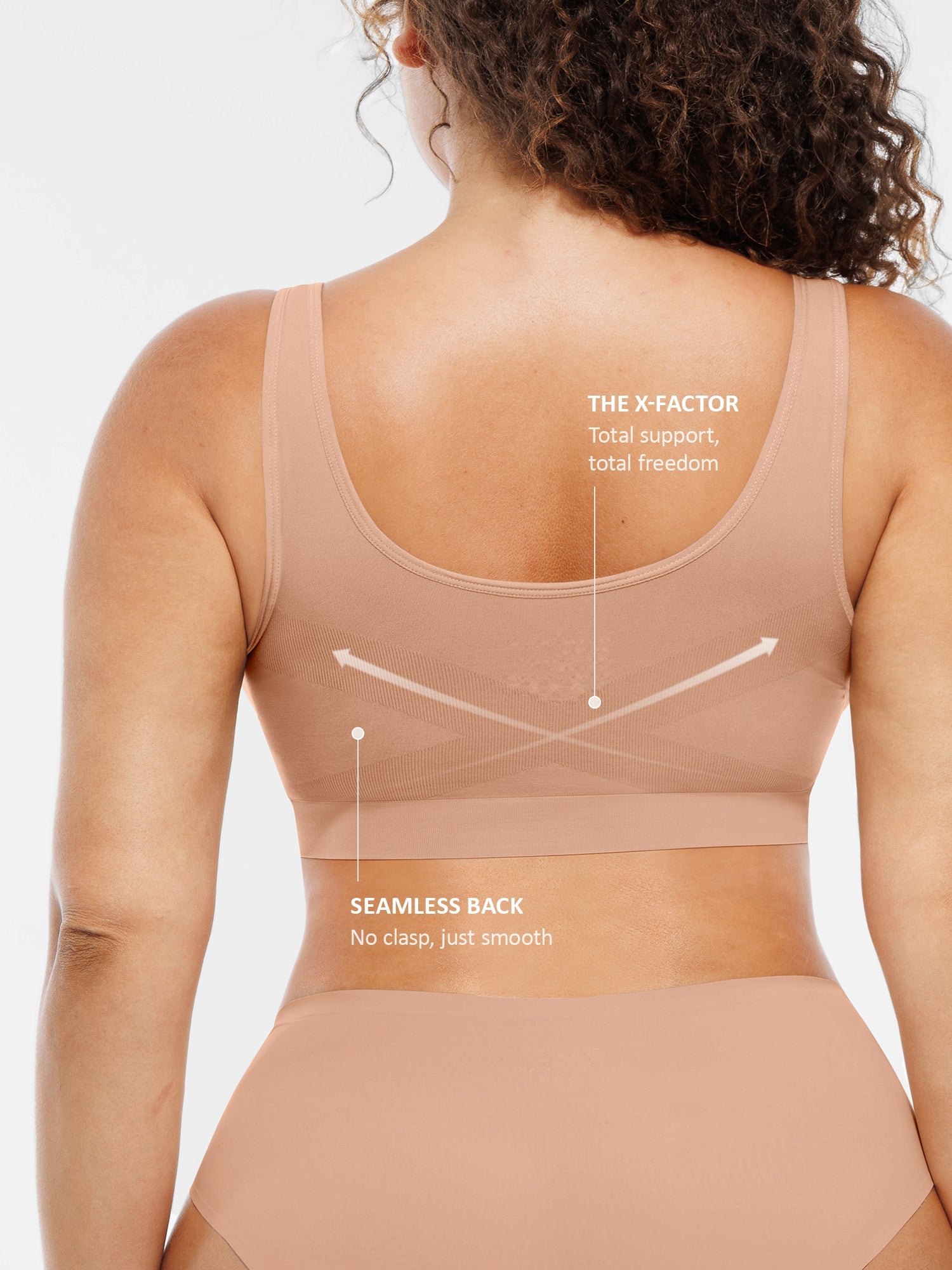 Wire-Free Wide Straps Comfort Bra [BOGO]