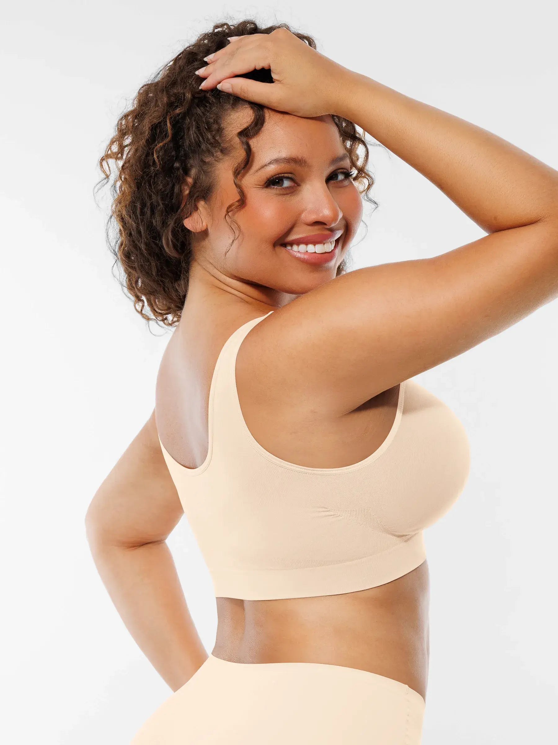 Wire-Free Wide Straps Comfort Bra [BOGO]